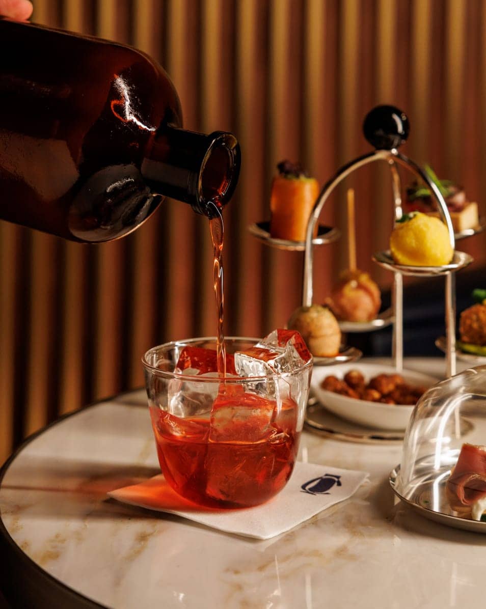 Davide Gaspari Hall at the Camparino in Galleria